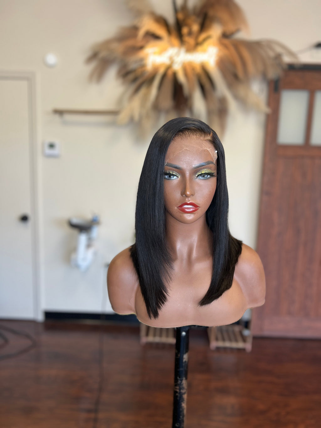 Candy side Part Bob wig Unit
