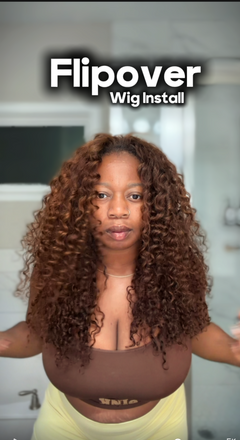 Curly FlipoverWig
