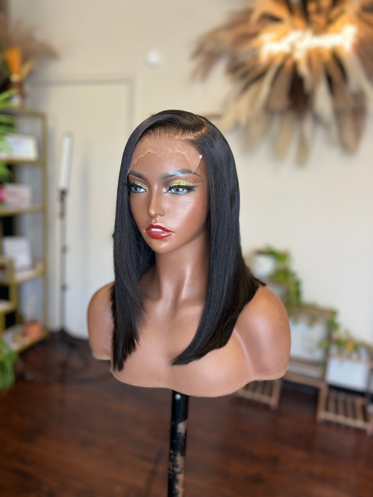 Candy side Part Bob wig Unit