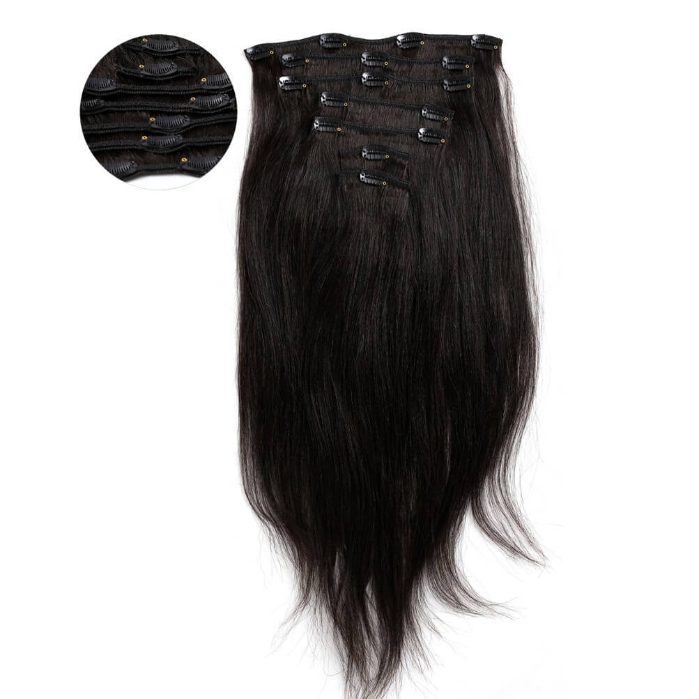 Raw indian Clip ins