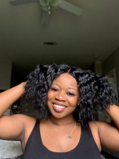 Blunt Cut Crimped Bob - Quick Wig for Effortless Style