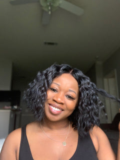 Blunt Cut Crimped Bob - Quick Wig for Effortless Style
