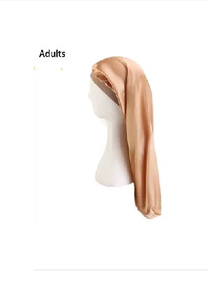 Golden Braids Bonnet - Stylish Protection for Your Hair