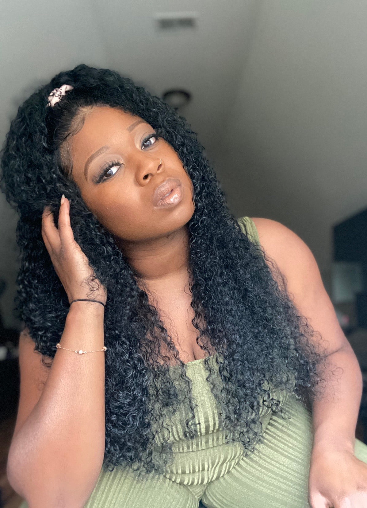 Deep Curly Full Lace Unit - Embrace Natural Beauty with Stunning Curls