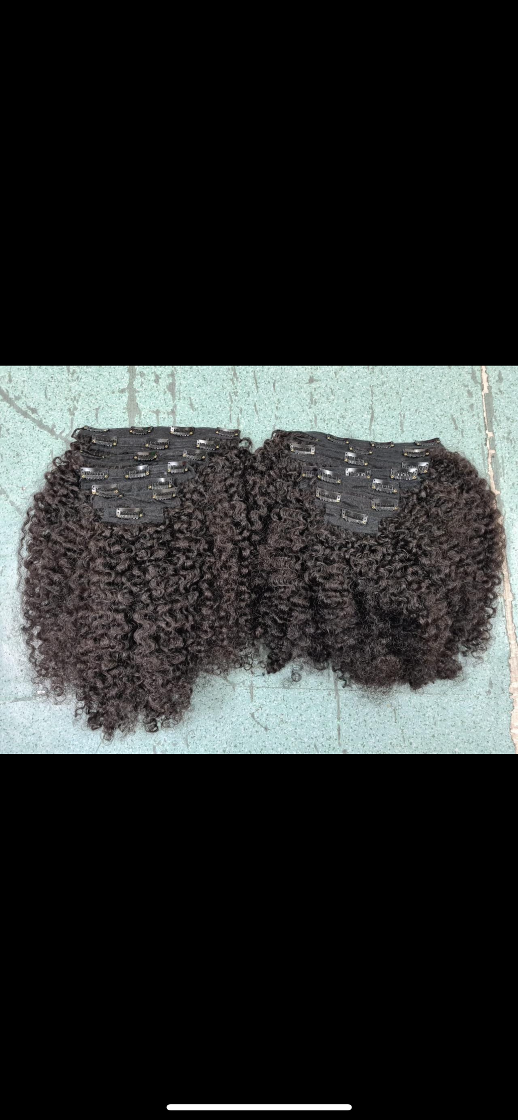 Kinky Curly Clip Ins - Natural and Defined Curls Hair Extensions