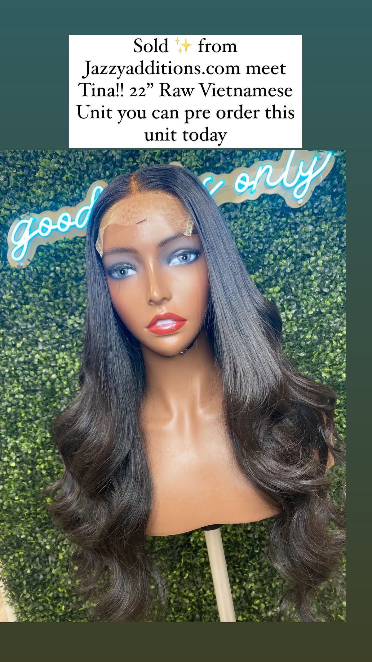 “Tina” Raw Vietnamese Unit (wig)