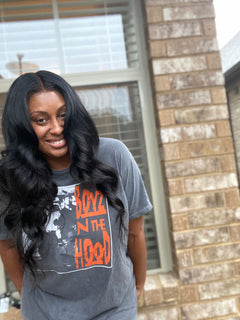 Courtney Custom Jet Black Unit - Personalized Elegance for Your Hairstyle