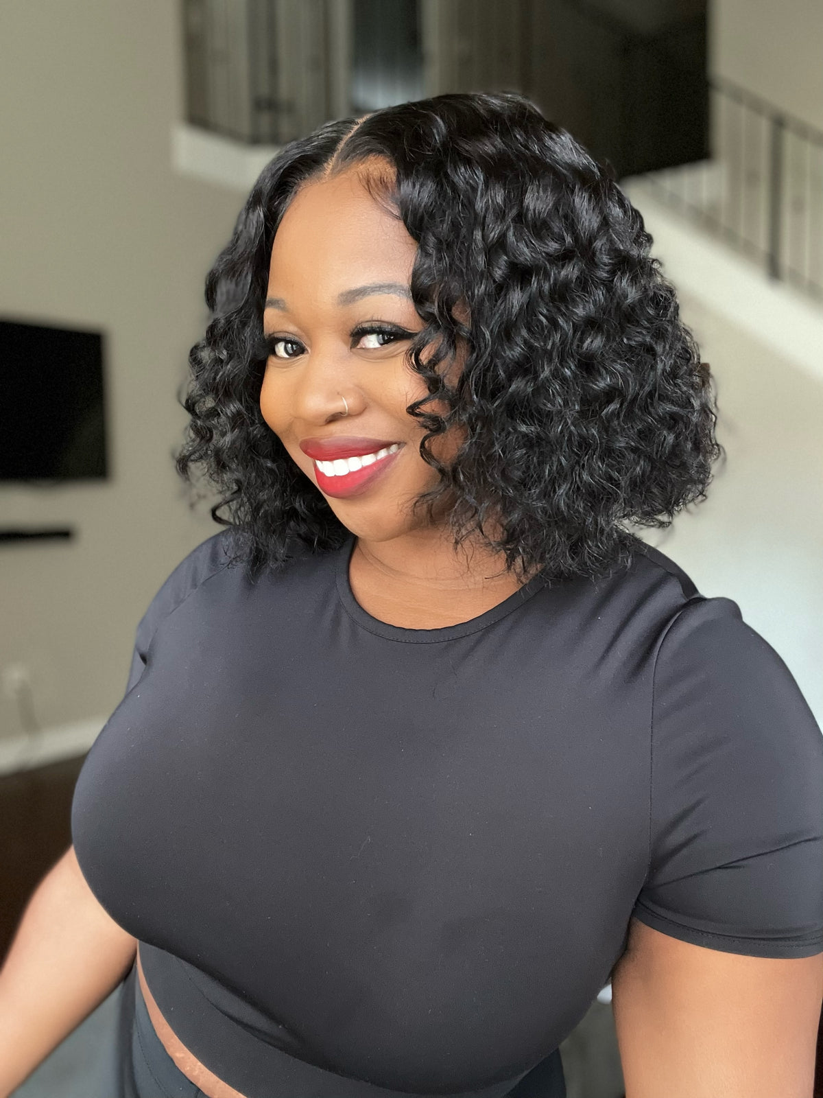 Kimberly Deepwave Bob Wig - Stylish and Versatile Hair Unit