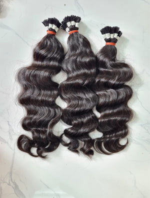 Wavy Cambodian Itip extensions